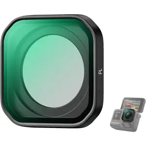 K&F CONCEPT Screw-On PL Camera Polarizer Filter, Compatible with Insta360 Ace Pro 2 (Not for New Lens Model), Top Optical Glass with Multi-Coated Anti-Glare, Camera Accessory to Reduce Reflections