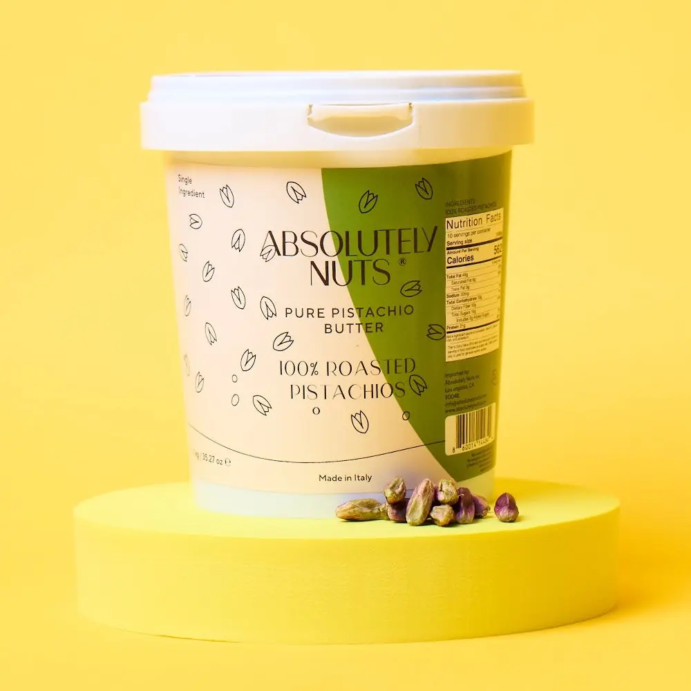 100% Roasted Green Pistachio Butter (Single Ingredient and Single Origin)