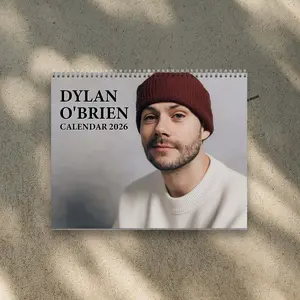 Dylan O'Brien 2026 Wall Calendar, A Year Of Dylan O'Brien 2026 Calendar, Must Have Gift For Fans 2026 Dylan O'Brien Wall Calendar, Gift for fans