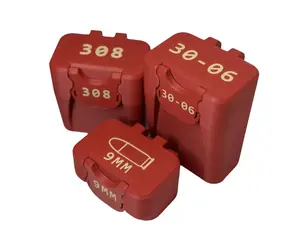3d Printed Ammo Case 7.62x63 - 10 Rounds Compact Pocket Size Locking Storage for Range Days Durable Secure Closure Easy Access Transport