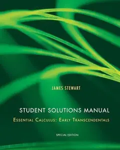 USED-Student Solutions Manual for Essential Calculus: Early Transcendentals (Custom Edition) by Stewart (Paperback)