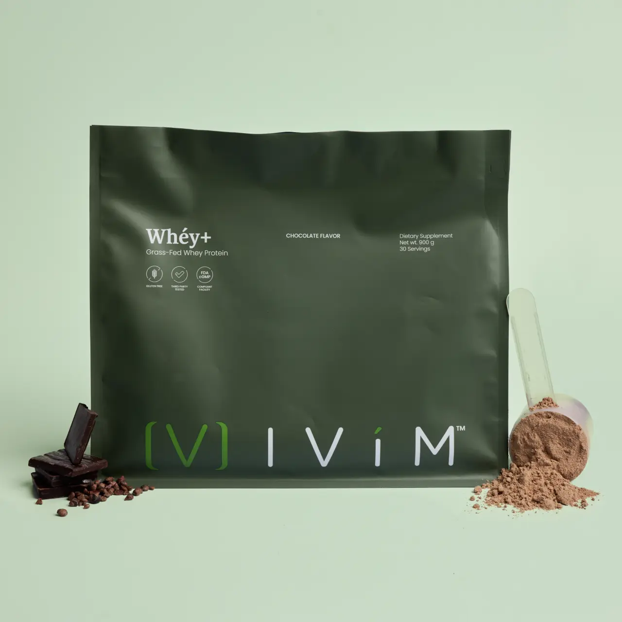 Ivim Health - Grass-Fed Whey Isolate Protein Powder - Dietary Supplement