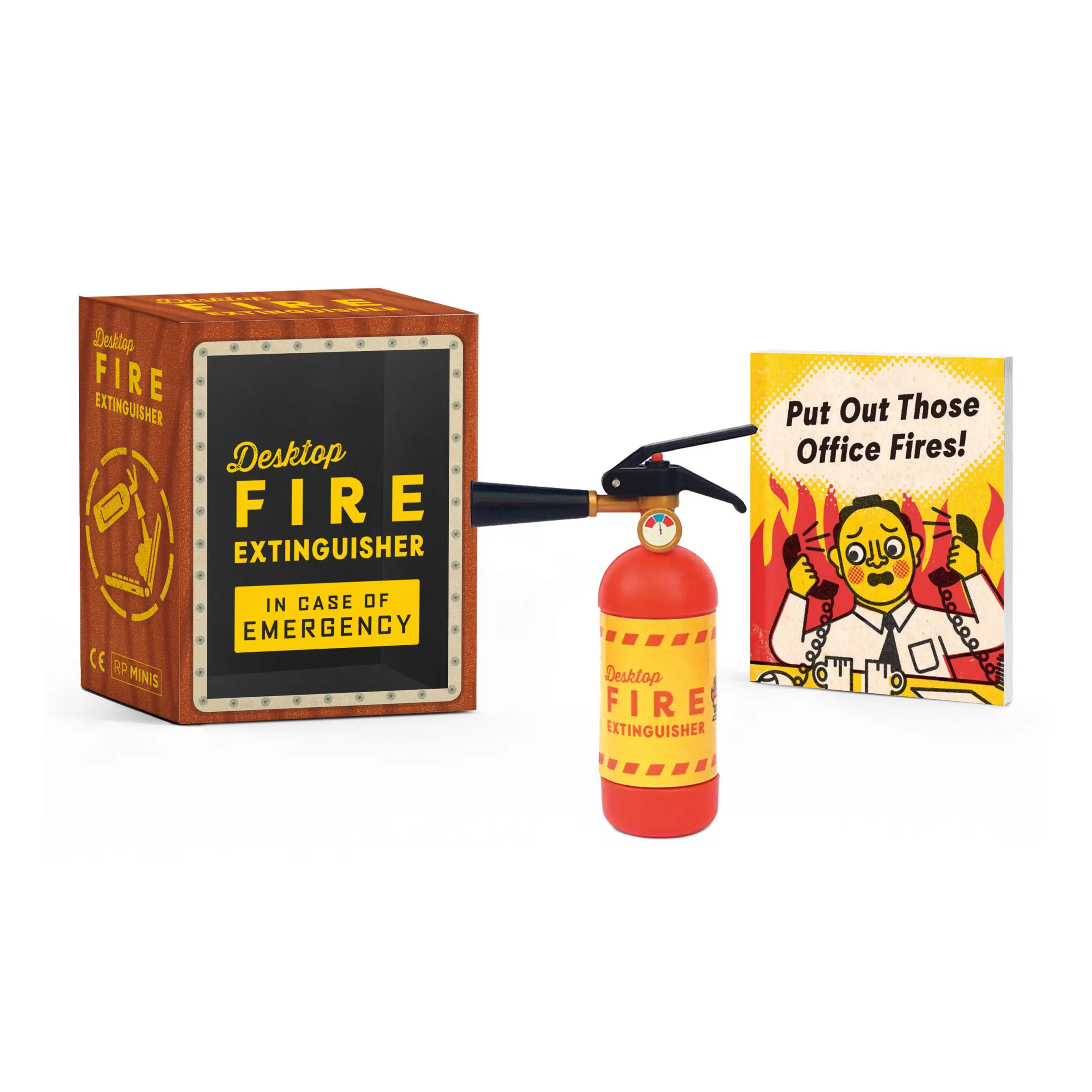 Desktop Fire Extinguisher by RP Minis [Novelty Gift]