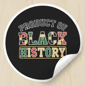 Product of Black History Sticker