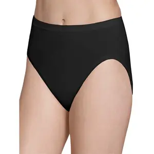 WOMENS SEAMLESS HI-?CUT PANTY, 6 PACK