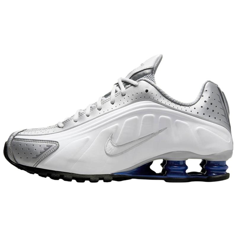 Nike Shox R4 'Metallic Silver Deep Royal Blue'