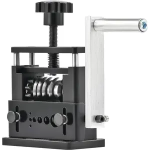 Manual Wire Stripping Machine, Drill  Wire Stripper Machine with 6 Channels & 5 , Portable  Stripper Tool with Hand Crank for 0.1" to 0.67" Scrap Copper Cables Recycling