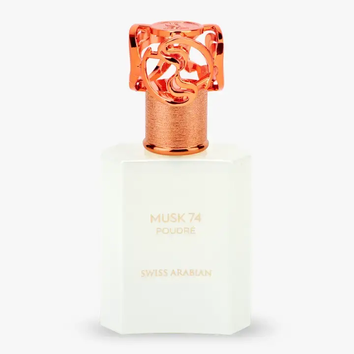 Swiss Arabian Musk 74 Poudré Extrait de Parfum for Women | Soft Powdery Musky Floral | 50ML Swiss Arabian Musk 74 Poudré Extrait de Parfum for Women | Soft Powdery Musky Floral | 50ML