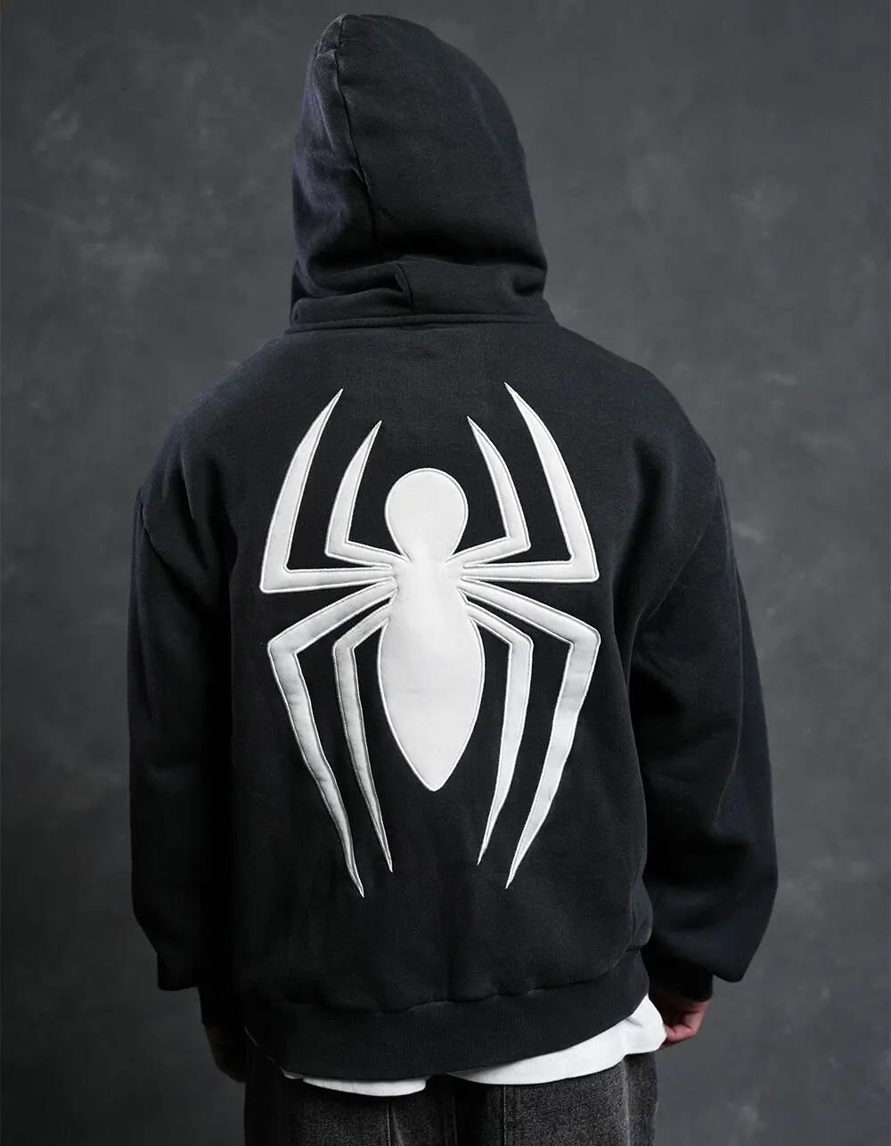 CVLA x Marvel Spider-Man Sigil Mens Zip-Up Hoodie