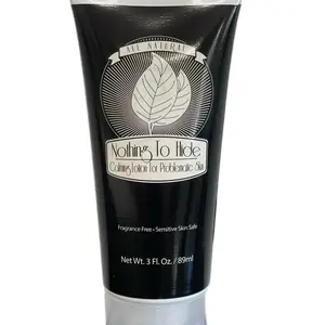 Plexy Laboratories Nothing To Hide Acne Cream 3 oz Tube - Fragrance-Free, Sensitive Skin, Skincare Serum for Problematic Acne, 89 oz - Comfort