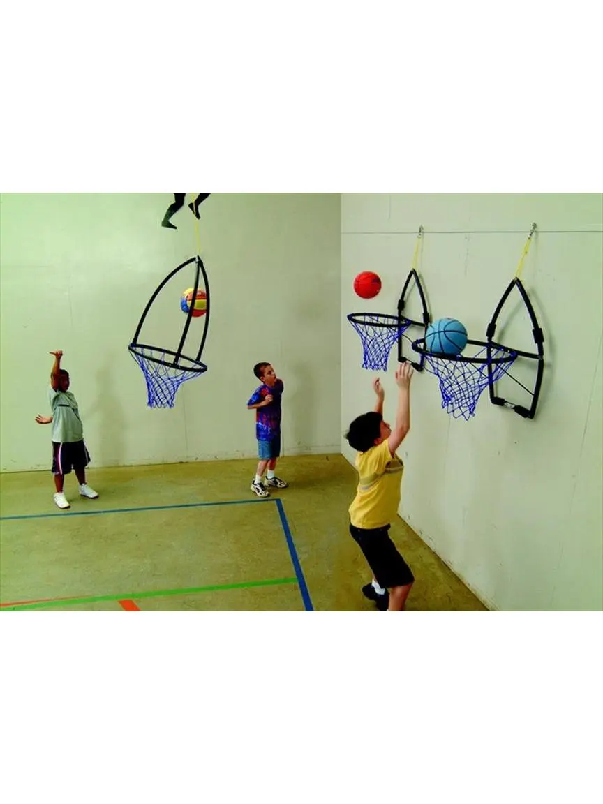 22 in. Regulation Hang-A-Hoop, PVC Exercise Hoop with Integrated Clip, Permits Suspension at Desired Height for Fitness & Outdoor Sports