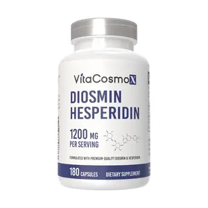 VitaCosmoX Diosmin Hesperidin 1,200 mg Complex - 180 Capsules