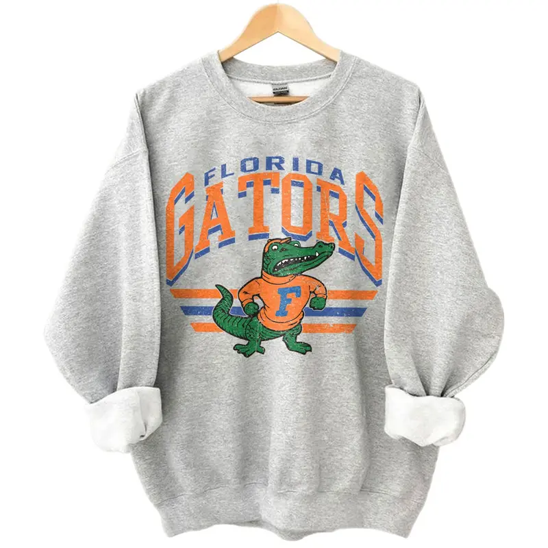 Vintage College Sport Team Florida Gator With T-Shirt, Sweater, Hoodie, Graphic College Basketball - Football - Baseball Team Shirt, Gift For Men, Women nov25