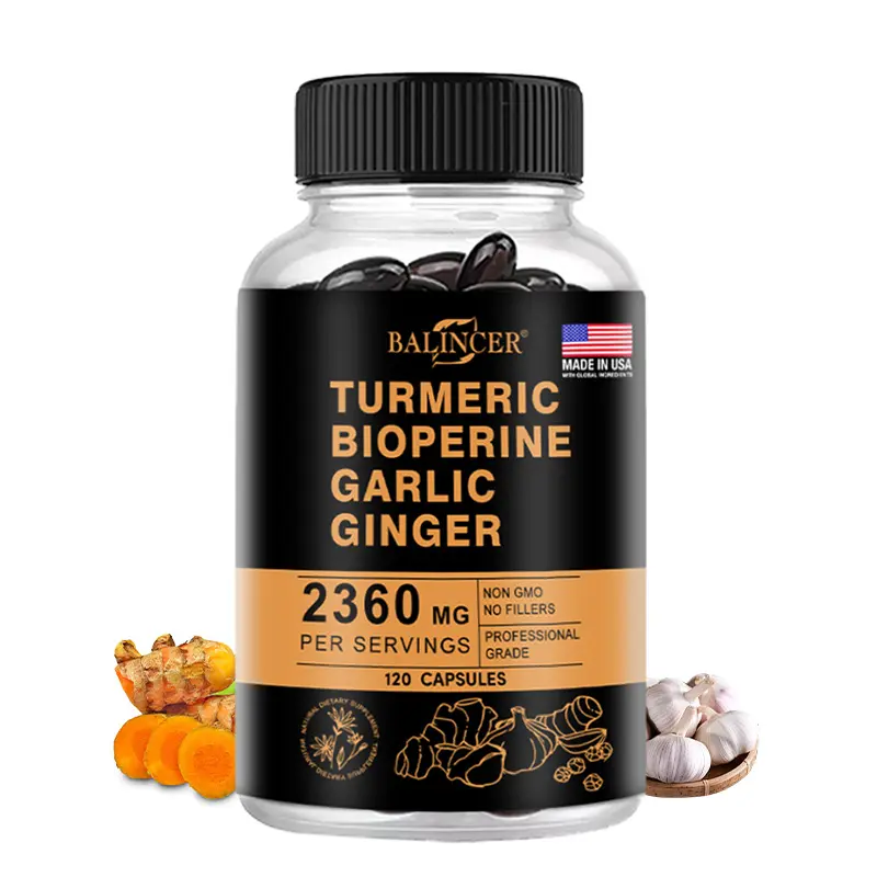 Balincer Turmeric Health Supplement, supports joint health, 120 capsules