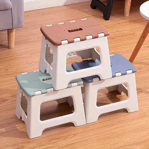 Easy Portable Office Stool Foldable Fashionable Aesthetic Sturdy Durable Space Saving Easy to Store for Home Office 1pc