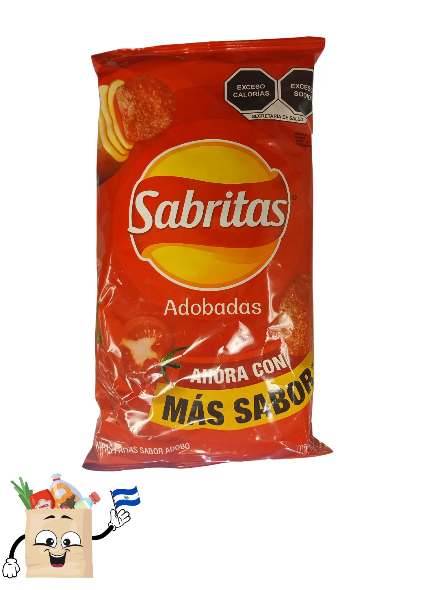 3 Pack Sabritas Adobadas Mexican Chips Snacks