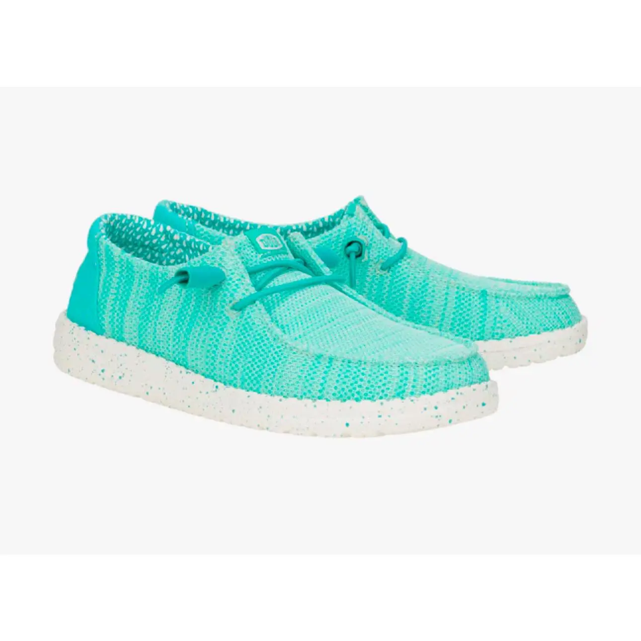 HeyDude Wendy Stretch Sox Slip-On Shoe - Ceramic Blue