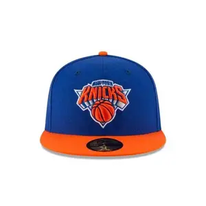 New York Knicks Team Color Basic NBA New Era 9FIFTY Snapback Hat Unisex Streetwear Hats Collector Style Headwear for Baseball and Urban Fashion Lovers