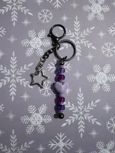 Purple keychain