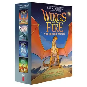 Wings of Fire #5-#8: A Graphic Novel Box Set (Wings of Fire Graphic Novels #5-#8) -- Tui T. Sutherland, Mixed Media Product