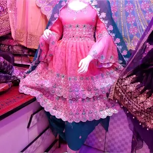 Punjabi Dress Womenswear Traditional Clothing Long Sleeve very comfortable.