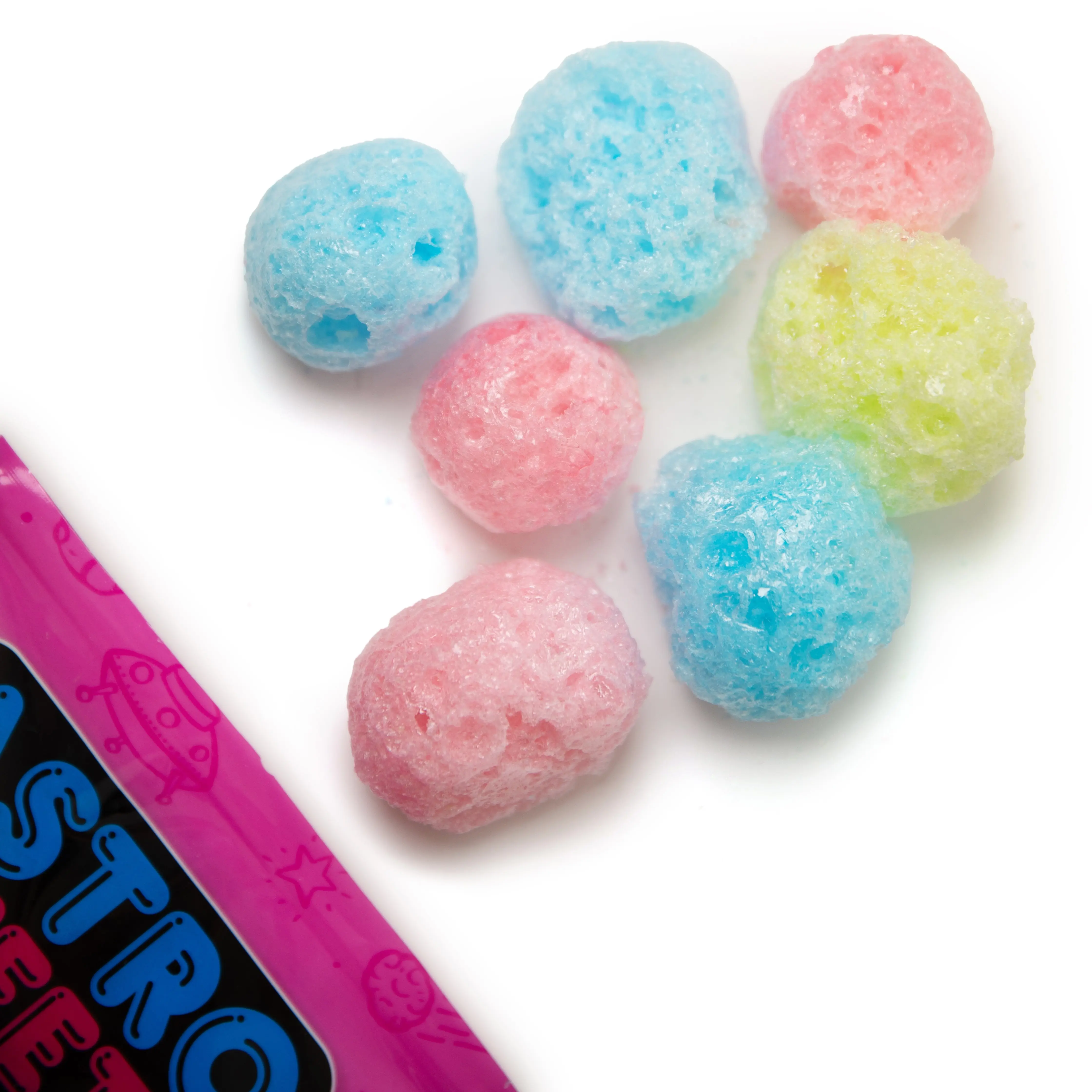 Freeze Dried Jolly Space Cowboys by Astro Sweets- Puffy, Crunchy Fruity Candy!