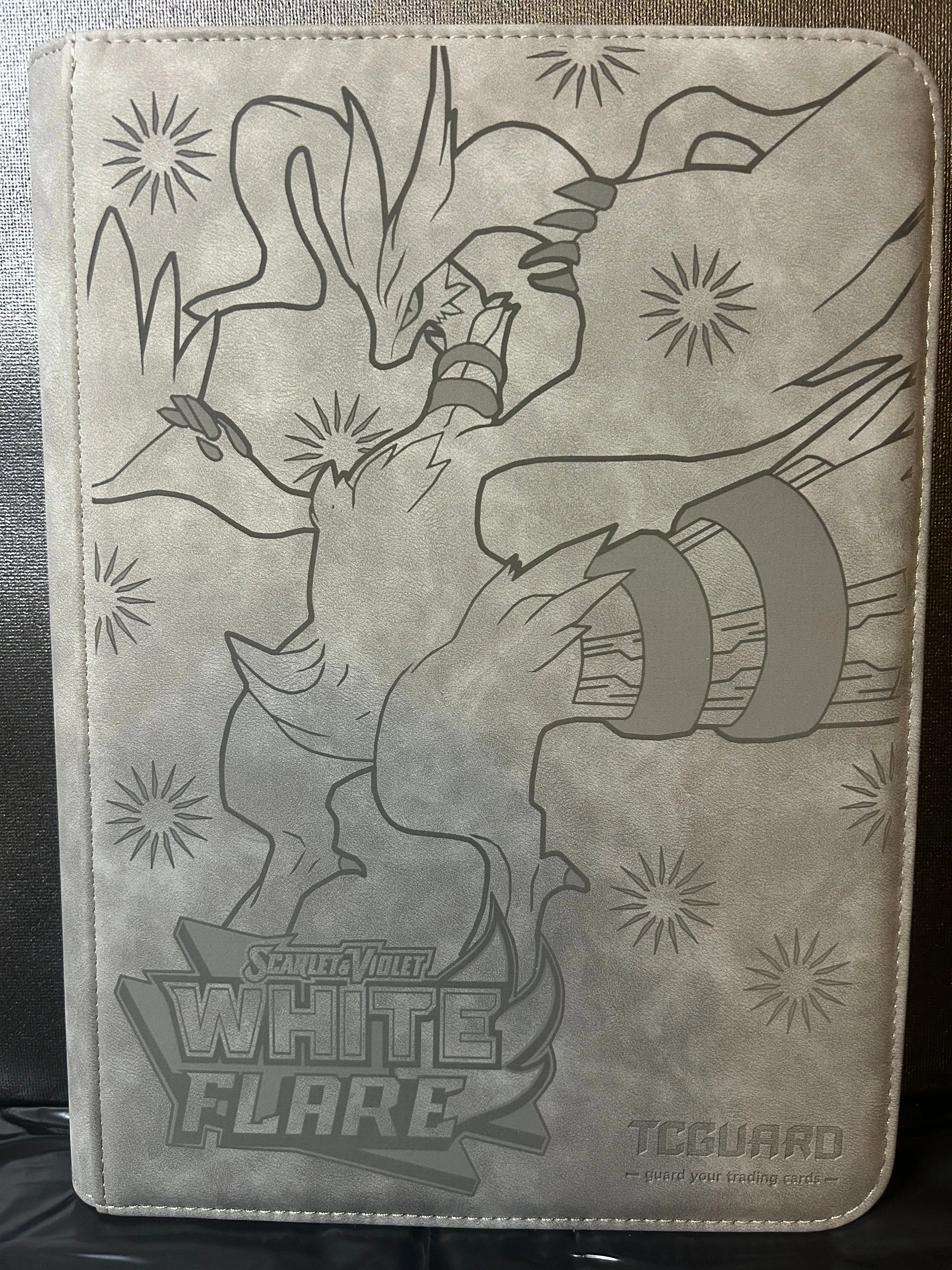 White Flare Master Set Binder - Grey