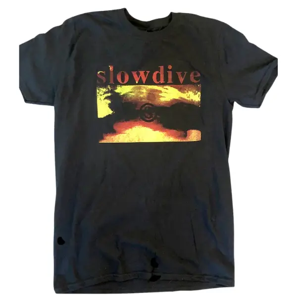 Slowdive tee, Vintage graphic unisex TShirt, band Shirt
