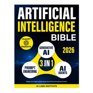 Artificial Intelligence Bible [3-in-1]: AI Agents, Prompt Engineering & Generative AI. Automate & Scale — Beginner's Guide to Slash Costs, Save Time & Accelerate Growth | ChatGPT Insights Included Paperback – October 3, 2025