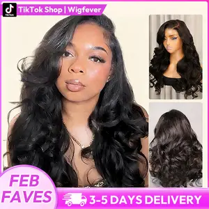 Wigfever New In Yaki Straight Pre-Styled Butterfly Layered Cut 3 In 1 Halfwig/7*5 Lace Closure Wig Natural Black Human Hair Wigs #FEB FAVES