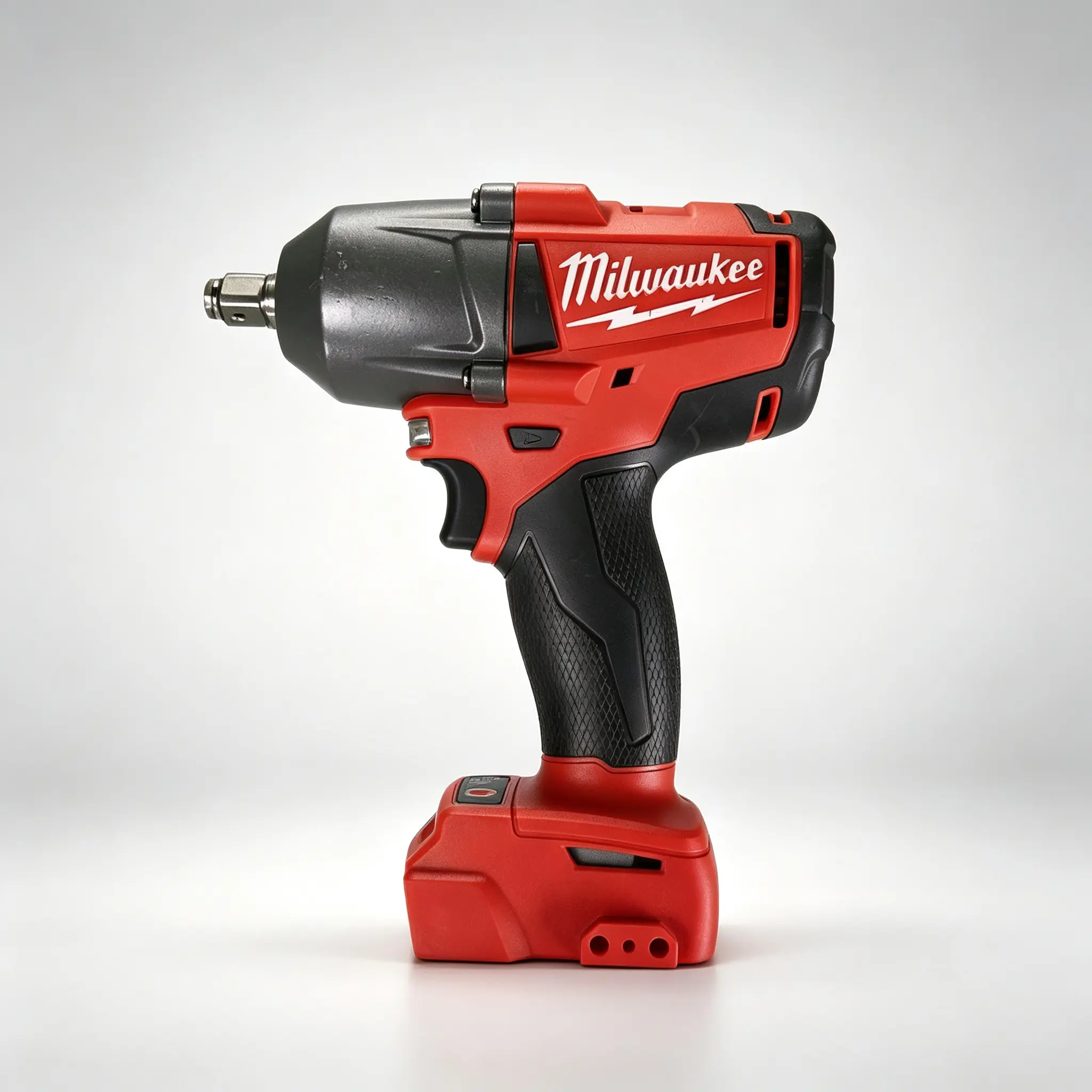Milwaukee 900N.m High Torque Impact Wrench, M18 Battery Compatible, With Socket Set And Carry Box, For Tire Replacement, Structural Installation, Farm Machinery Repair And Mechanical Fastening Tasks tool electric ratchet nut ft-lbs work