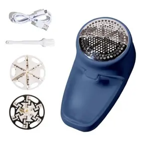 Nori Trim Fabric Shaver - Lint Remover for Clothes & Furniture Couch Pilling - Sweater Pill Remover - Clothes Shaver with 6 Precision Blades - Wireless and Rechargeable