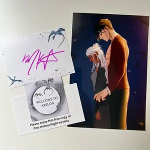 MK ahearn signed bookplate