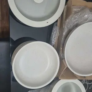 【Deal】12 Pcs Pots and Pans Set with Detachable Handle, Induction Cookware, Dishwasher Oven Safe, 13x13x10 Inch Granite Non-Stick Kitchen Appliances