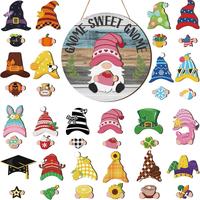 41pcs:Cute Retro Blue