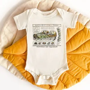 vintage Sea Otter Monterey Bay Aquarium Babyonesie