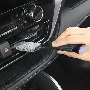 Car Air Conditioning Vent Cleaning Brush, Dual Head Car Interior Cleaning Brush Tool, Car Cleaning Tool, Car Wash Accessories, Detailing Products, Car Cleaning Supplies