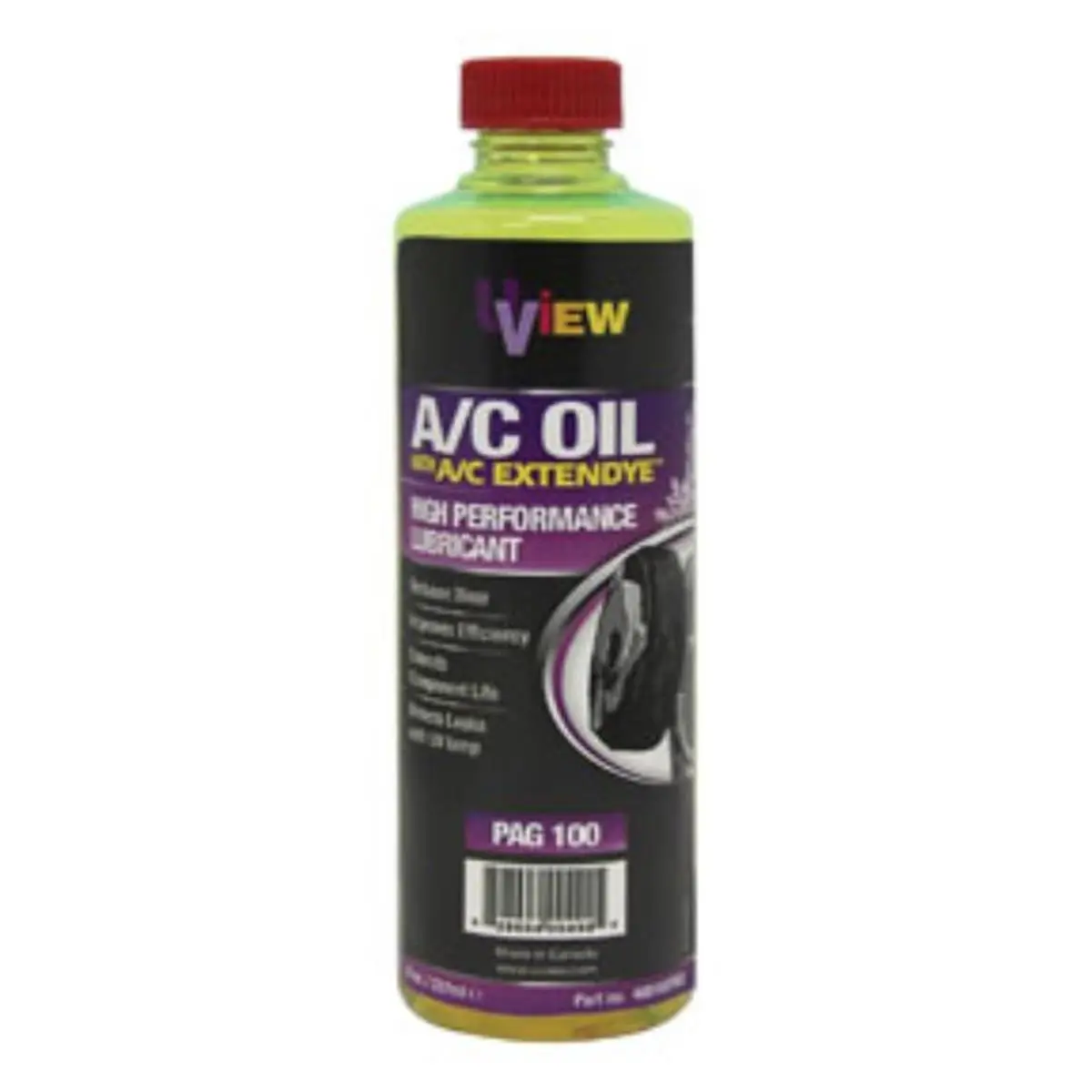 UView 8 oz PAG 100 Oil with AC ExtenDye, Home Needs AC Appliance Part for Fast Leak Detection, Includes Superconcentrated UV Dye