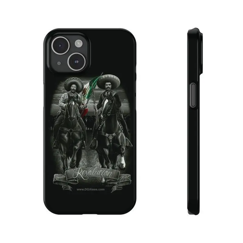 Pancho Villa Customized Gloss Finish Polycarbonate Smartphone Casing - Slim-Tough Dual-Layer Rubber Protective Accessory, Shock-Resistant Cover for Handheld Devices, Ideal Gift for Fans, Accessories