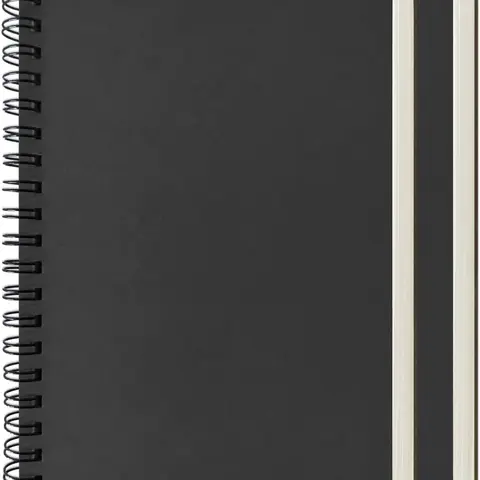 2-Pack, Soft Cover, Sketch book, 100 Pages / 50 Sheets, 7.5 inch x 5.1 inch, 100GSM, (Black)