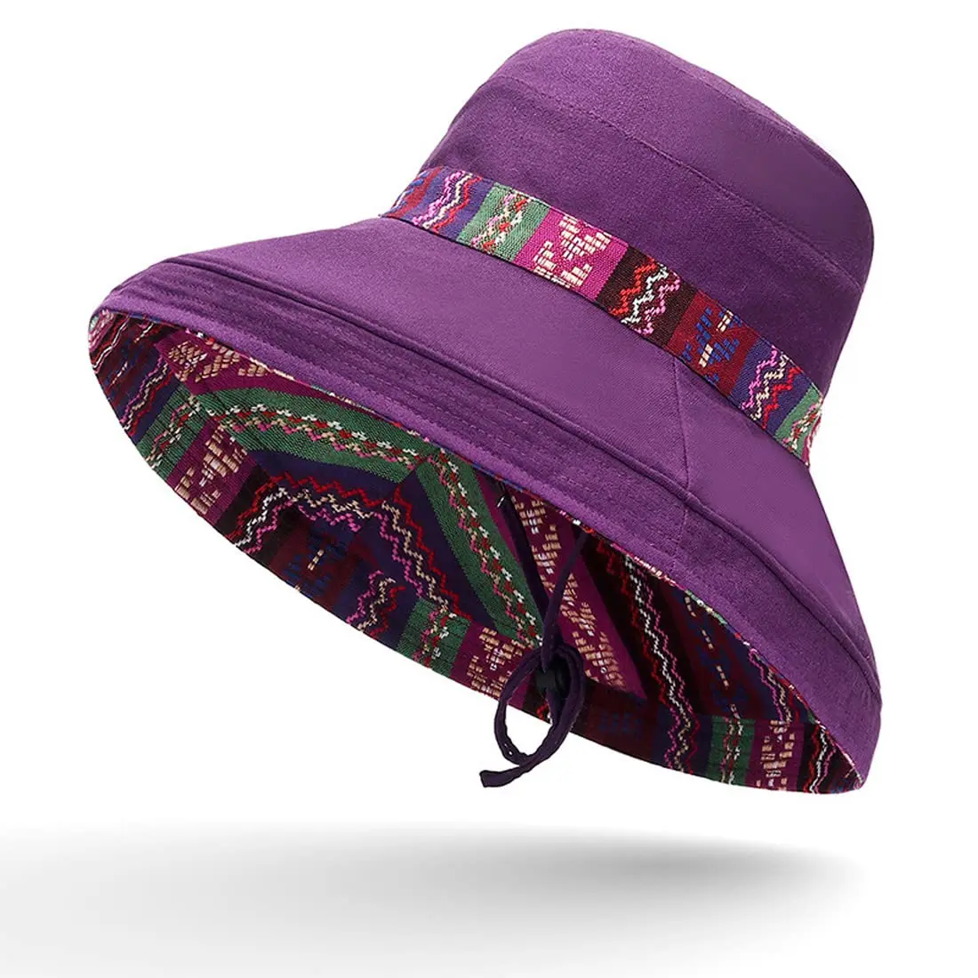 Korean-Themed Party Fisherman's Hat, Spring-Summer Ethnic 2-Way Wear Versatile Sun Hat with Face Coverage for Travel, Korean-Themed Party Hats