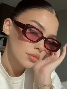 Women's Sunshade Fashion Glasses, Summer Beach Accessory, Stylish Eyewear for Casual, Perfect for Vacation