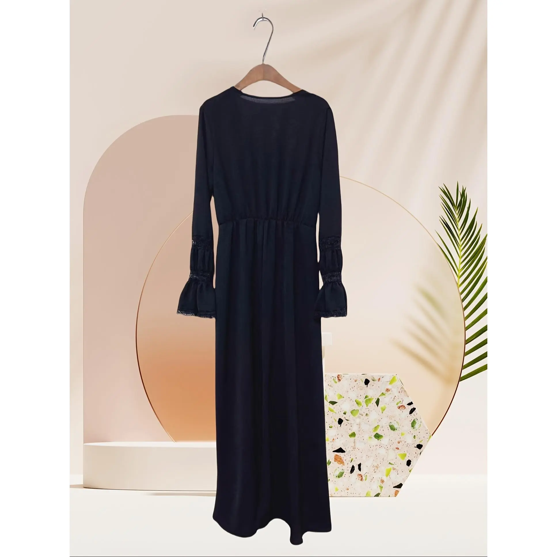 green emerald velvet dress Floral Printed Smocked Fit & Flare Puff Sleeves Maxi Dress XL