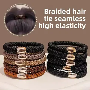 High ponytail hairband for girls - High ponytail hair tie with high elasticity, durable and won't damage the hair. Head tie.