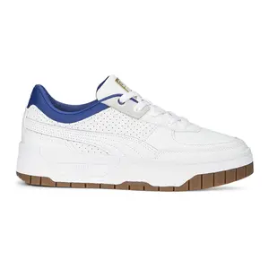 PUMA Womens Cali Dream Perforated Lace Up Sneakers Shoes Casual - White