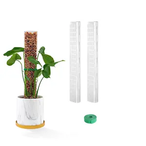 Plastic Moss Stick for Monstera, Climbing Plant Stake, Indoor Plant Support, Sphagnum Moss Work, Durable & Reusable Design
