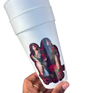 20oz Personalized Styrofoam Cups for Any Occasion - Customizable Design for Birthday, Girls Night, Bachelorette Party, etc Disposable