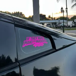 Young Dolph If They Mad Make Em Madder Vinyl Decal Sticker for Car Windows and Laptops