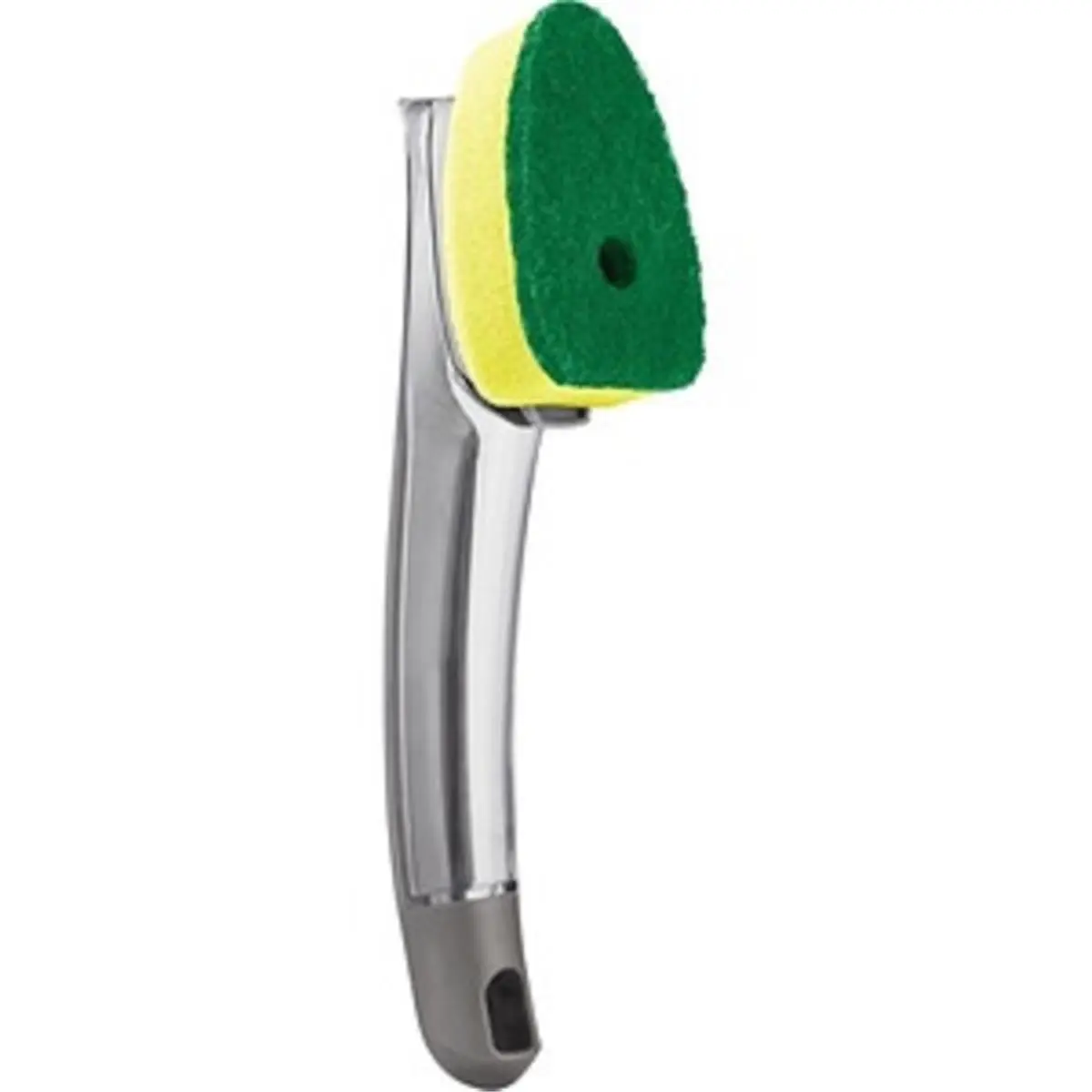 Heavy-Duty Dishwand with Built-In Valve Soap Control, Fiber-Synthetic Sponge-Infused Durable Dishwashing Home Care Cleaning Tool, Leak-Free