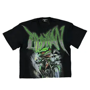 Mixed Emotion ‘Goblin’ NoRhinestone Tee , Streetwear Graphic T-Shirt, Unisex Casual Cotton Tee 2026